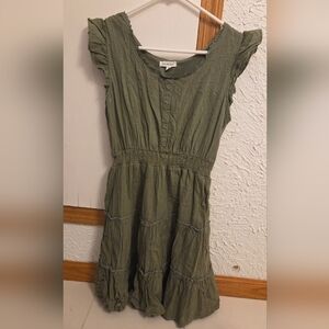 Women's Olive Green Dress